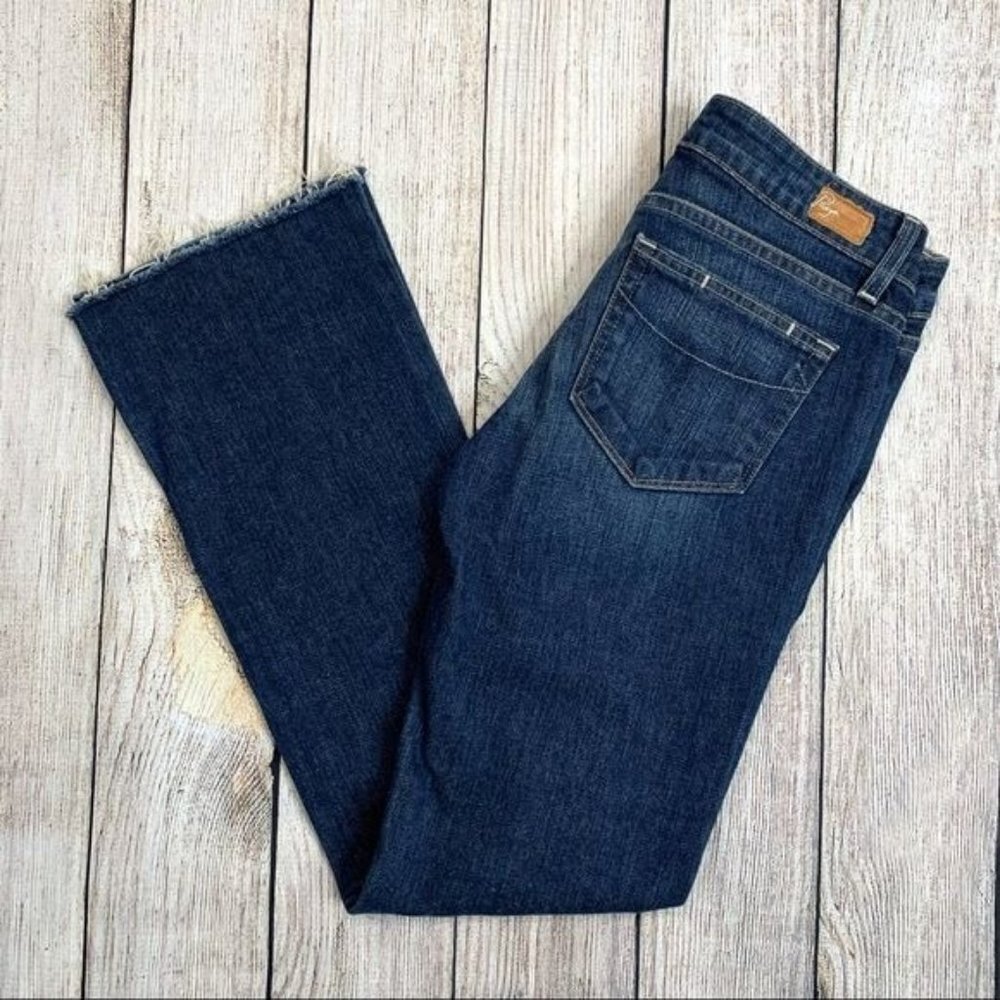Paige Benedict Canyon Classic Rise Peg Leg Jeans Size 27